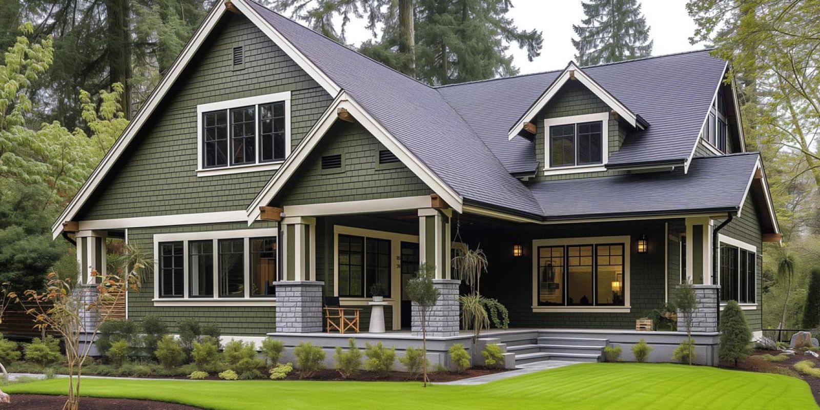 two-story family home
